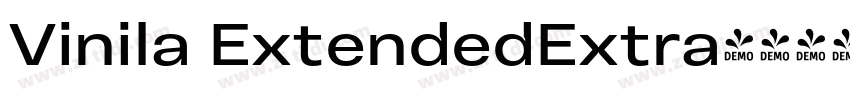 Vinila ExtendedExtra字体转换